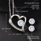 Gift For Soulmate | Forever Love Necklace and earrings