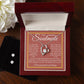 Gift For Soulmate | Forever Love Necklace and earrings